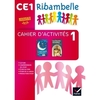 RIBAMBELLE CE1 SERIE ROUGE ED. 2016 - CAHIER D'ACTIVITES 1 + LIVRET D'ENTRAINEMENT 1