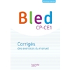 BLED CP/CE1 - CORRIGES DU MANUEL - EDITION 2018