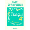 ART DE LIRE 4EME PROF 98