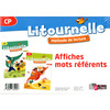 LITOURNELLE METHODE DE LECTURE CP 2014 AFFICHETTES MOTS REFERENTS