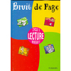 BRUIT DE PAGE CE2 CYC 3 NIV 1