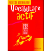 VOCABULAIRE ACTIF CE2 ELEVE