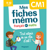 MES FICHES MEMO FRANCAIS ET MATHS CM1 - TOUT RETENIR EN UN CLIN D'OEIL