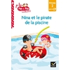 JE LIS PAS A PAS - T03 - TEO ET NINA CP NIVEAU 2 - NINA ET LE PIRATE DE LA PISCINE