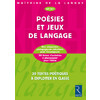 POESIES ET JEUX DE LANGAGE CP CE1