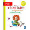 PACK DE 6EX MON REPERTOIRE ORTHOGRAPHIQUE CYCLE 3 CLEO