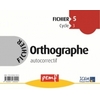 ORTHOGRAPHE CM2 FICHIER 5