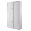 ARMOIRE A RIDEAUX 2M CORPS BLANC RIDEAUX BLANC