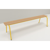 BANC MATERNELLE BOSTON SANS DOSSIER TAILLE 1 L160 COLORIS JAUNE GENET