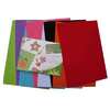 8 COUPONS FEUTRE TEXTILE COLORIS ASSORTIS