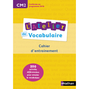 PCF ATELIER DE VOCABULAIRE - 5 CAHIERS CM2