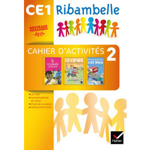 RIBAMBELLE CE1 SERIE JAUNE ED. 2016 - CAHIER D'ACTIVITES 2 + LIVRET D'ENTRAINEMENT 2