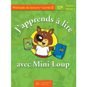 J'APPRENDS A LIRE AVEC MINI-LOUP CP - LIVRET 2 CARTONNE - ED.2000