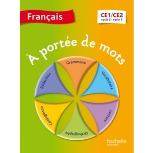 A PORTEE DE MOTS - FRANCAIS CE1-CE2 - LIVRE ELEVE - ED. 2014