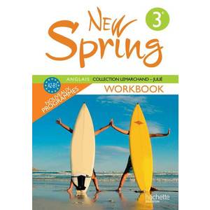 NEW SPRING 3E LV1 - ANGLAIS - WORKBOOK - EDITION 2009