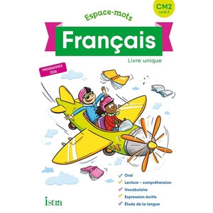 ESPACE-MOTS FRANCAIS CM2 - LIVRE ELEVE - ED. 2020