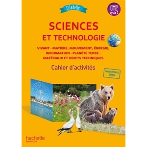 CITADELLE SCIENCES CM - CAHIER ELEVE CM2 - ED. 2018