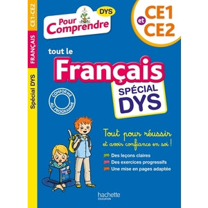 POUR COMPRENDRE FRANCAIS CE1-CE2 - SPECIAL DYS (DYSLEXIE) ET DIFFICULTES D'APPRENTISSAGE