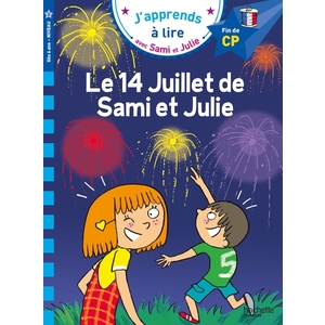 SAMI ET JULIE CP NIVEAU 3  LE 14 JUILLET DE SAMI ET JULIE