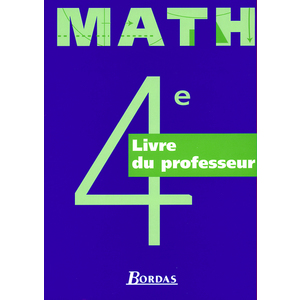 MATHS 4E PROF 1998