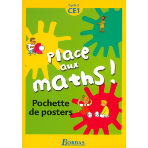 PLACE AUX MATHS CE1 POSTERS