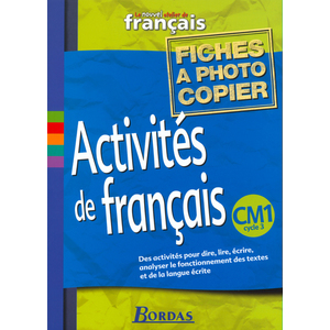 ACTIV FRANCAIS CM1 REPROFICHES