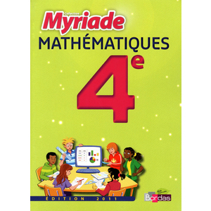 MATHS 4E MYRIADE MANUEL PF 11