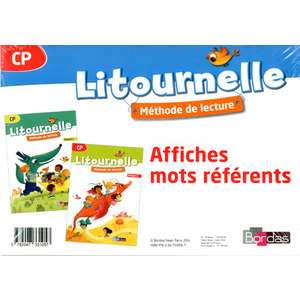 LITOURNELLE METHODE DE LECTURE CP 2014 AFFICHETTES MOTS REFERENTS