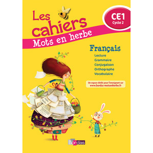 MOTS EN HERBE CE1 2014 CAHIER D'EXERCICES