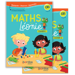 LES MATHS AVEC LEONIE CE1 2020 CAHIERS DE L'ELEVE 1 ET 2 SOUS FILM