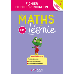 LES MATHS AVEC LEONIE - CP - 2024 - FICHIER DE DIFFERENCIATION A PHOTOCOPIER