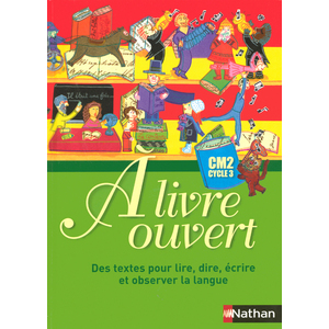 A LIVRE OUVERT CM2 MANUEL