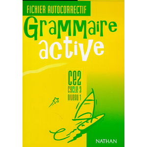 GRAMMAIRE ACTIVE CE2 FIC AUTOC