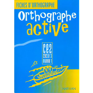 ORTHOGRAPHE ACTIVE CE2 FI ELEV