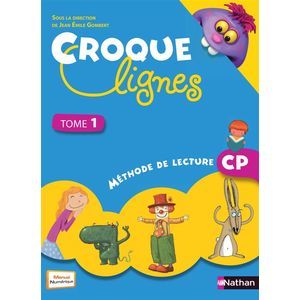 CROQUE-LIGNES - MANUEL ELEVE - TOME 1 - CP