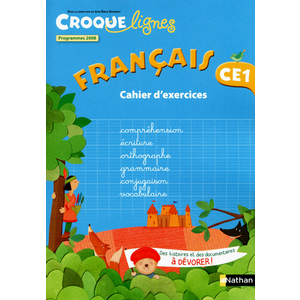 CROQUE-LIGNES - CAHIER EXERCICES - CE1