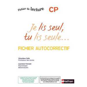 JE LIS SEUL, TU LIS SEULE - AUTOCORRECTIF - CP