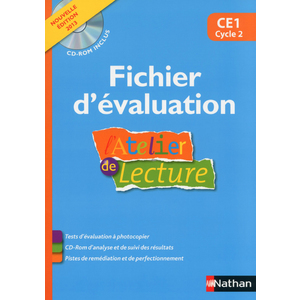 L'ATELIER DE LECTURE - FICHIER EVALUATION - CE1