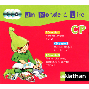 UN MONDE A LIRE - KIMAMILA CP - SERIE ROUGE - 3 CD AUDIO