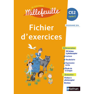 LE NOUVEAU MILLEFEUILLE FICHIER D'EXERCICES CE2 2017