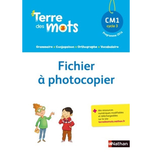 TERRE DES MOTS CM1 - FICHIER A PHOTOCOPIER