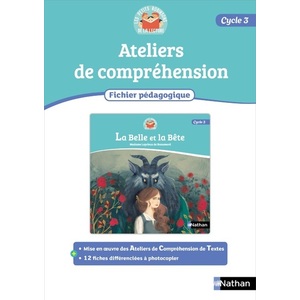 LES PETITS ROBINSON DE LA LECTURE - FICHIER PEDAGOGIQUE 1 - LA BELLE ET LA BETE - CYCLE 3