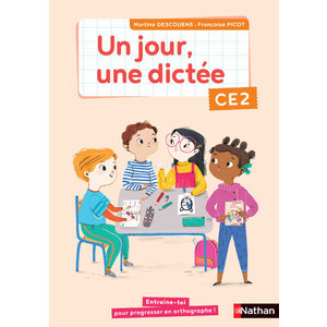 UN JOUR, UNE DICTEE CE2 - CAHIER - 2020