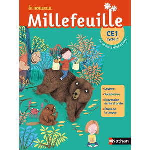 NOUVEAU MILLEFEUILLE CE1 MANUEL 2019