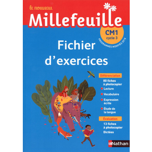 NOUVEAU MILLEFEUILLE - FICHIER A PHOTOCOPIER CM1 - 2019