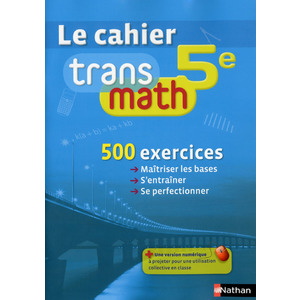 CAHIER TRANSMATH 5E ELEVE 2014