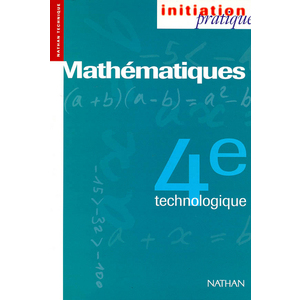 IP MATHS 4 TECHNO ELEVE