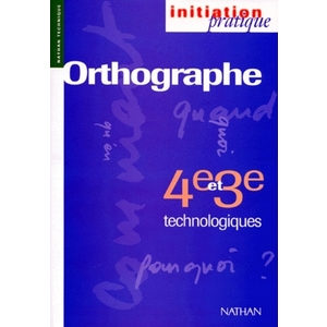 IP ORTHOG 4E 3E TECHNO ELEVE