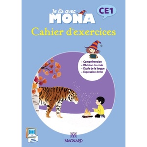 JE LIS AVEC MONA CE1 (2015) - CAHIER D'EXERCICES