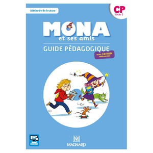 MONA ET SES AMIS CP (2018) - BANQUE DE RESSOURCES SUR CD-ROM AVEC GUIDE PEDAGOGIQUE PAPIER